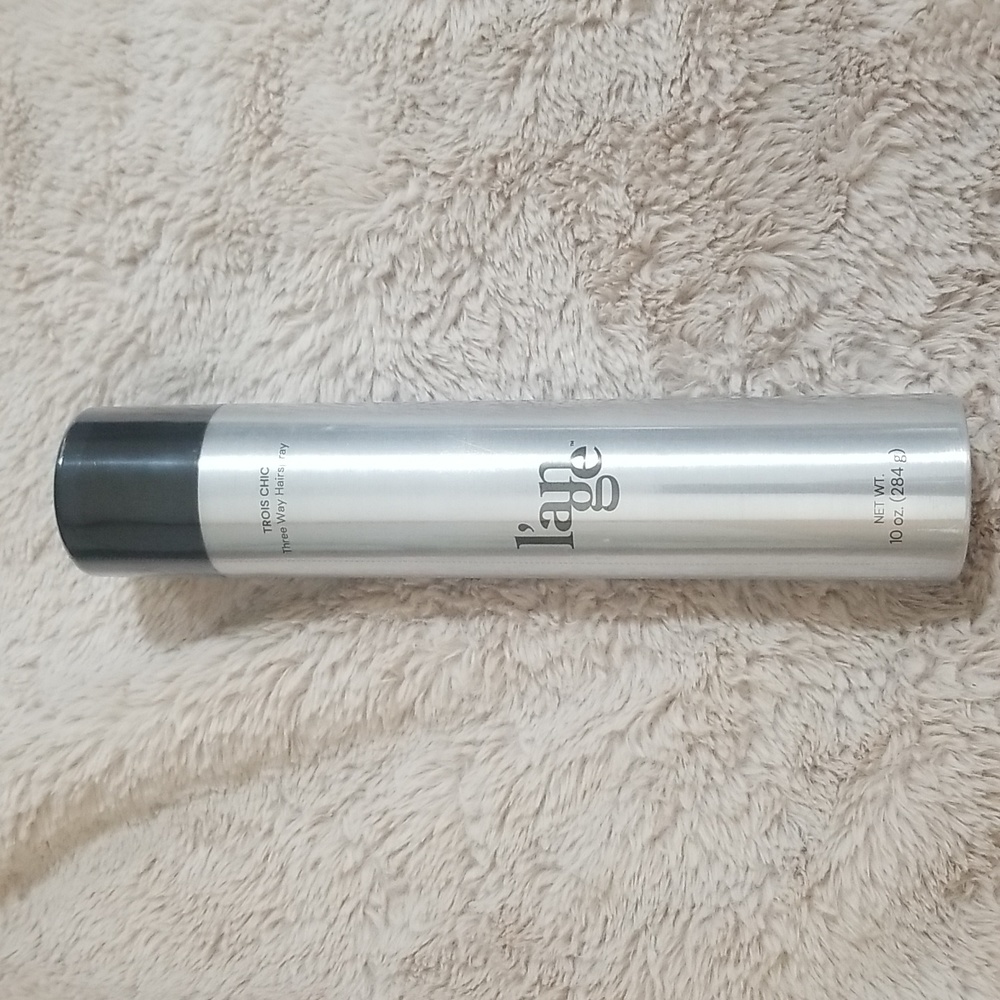 NEW with seal L'ange Trois Chic three way hairspray, 10 ounces